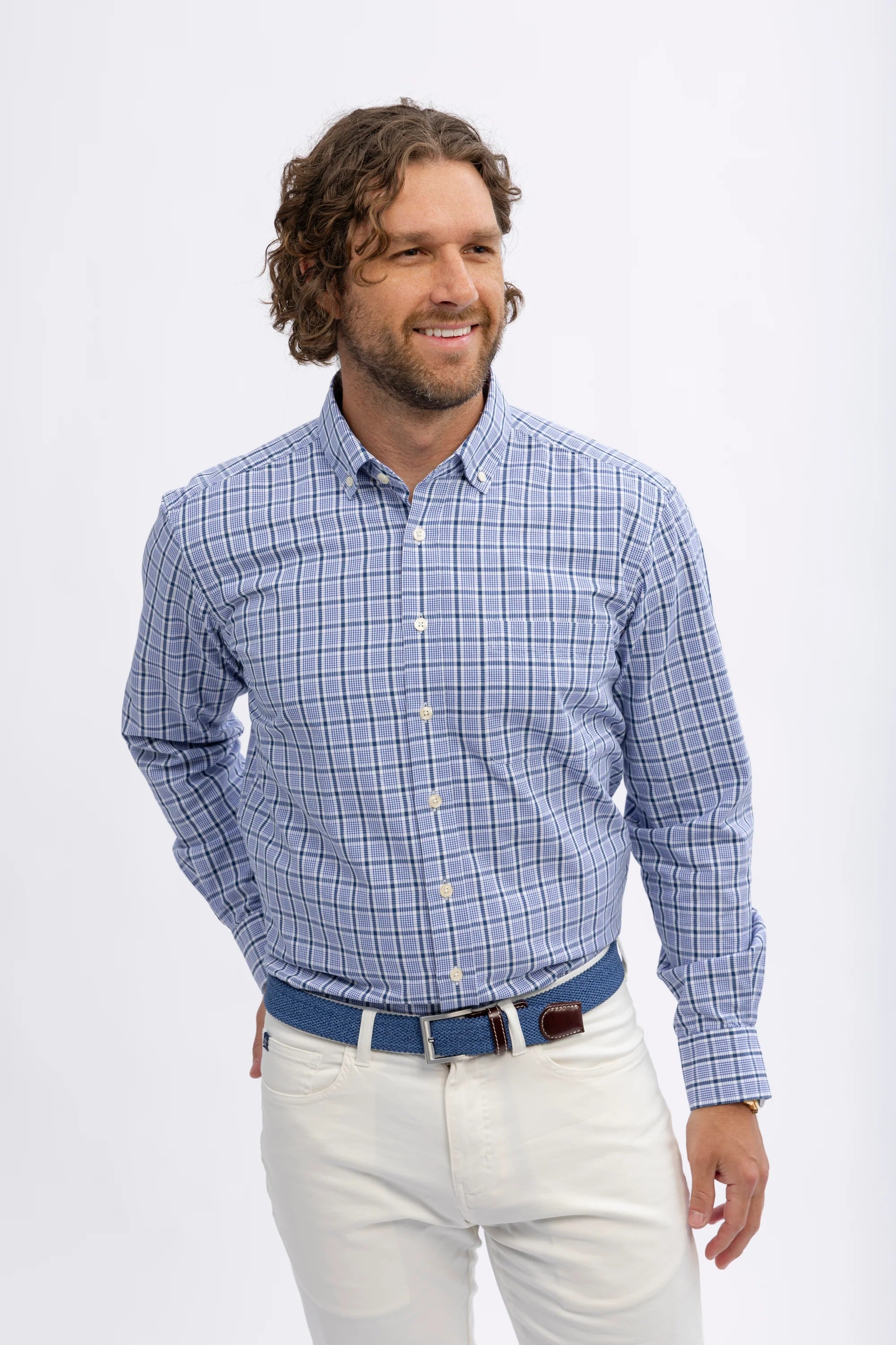 BEAU OXFORD SPORT SHIRT - Long Sleeved Shirts - Novaman