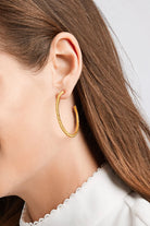 COLETTE BEAD HOOP LG- GOLD
sassanova