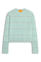 JANE CHECK CARDIGAN - Sweaters - Sassanova