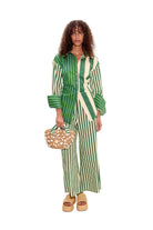 LOCH POPLIN BUTTON UP-Sassanova