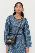 DESI WOVEN CROSSBODY - Handbags - Sassanova