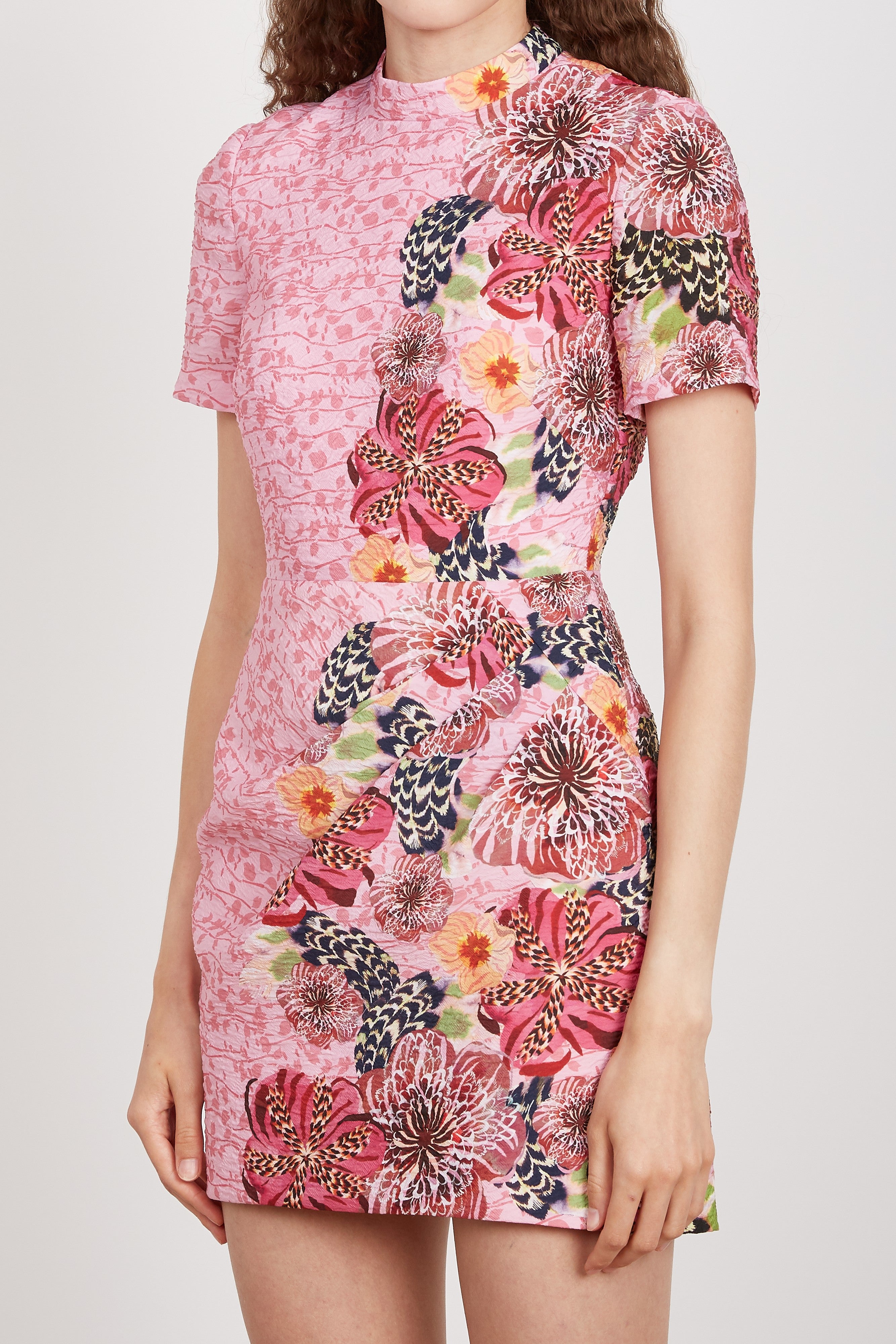 DRAPED MIN DRESS - Dresses - Sassanova