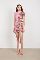 DRAPED MIN DRESS - Dresses - Sassanova