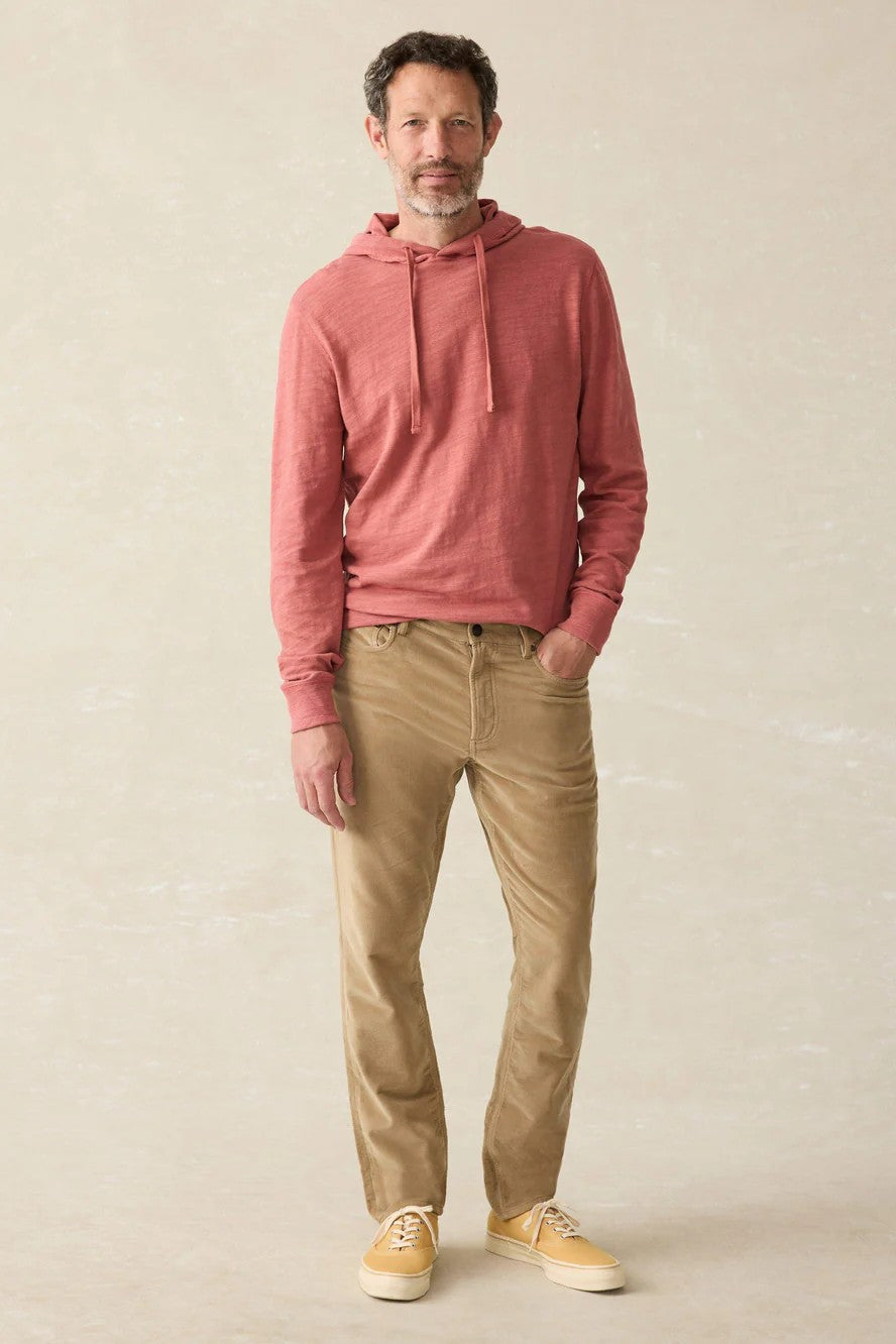 STRETCH TERRY CORDUROY 5POCKET PANT-novaman