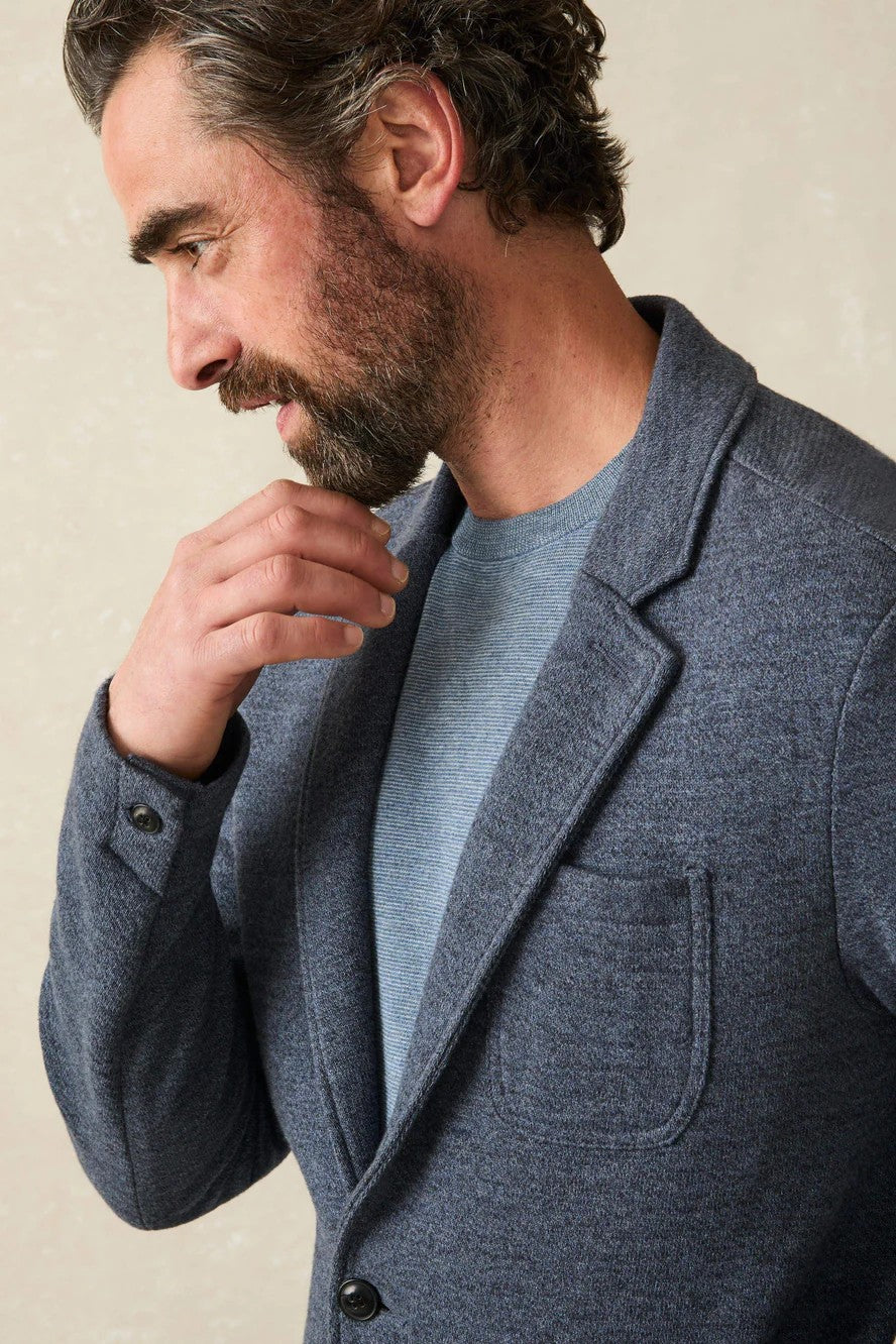 INLET KNIT BLAZER - Blazers - Novaman
