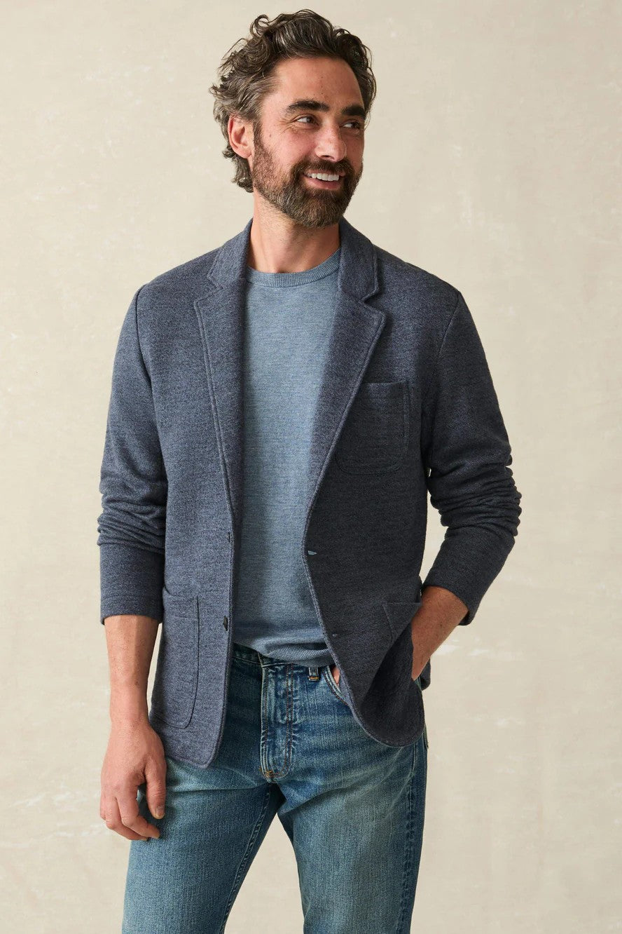 INLET KNIT BLAZER - Blazers - Novaman