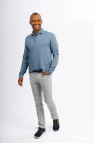 STIRLING SPORT ZIP POLO - Sweaters - Novaman