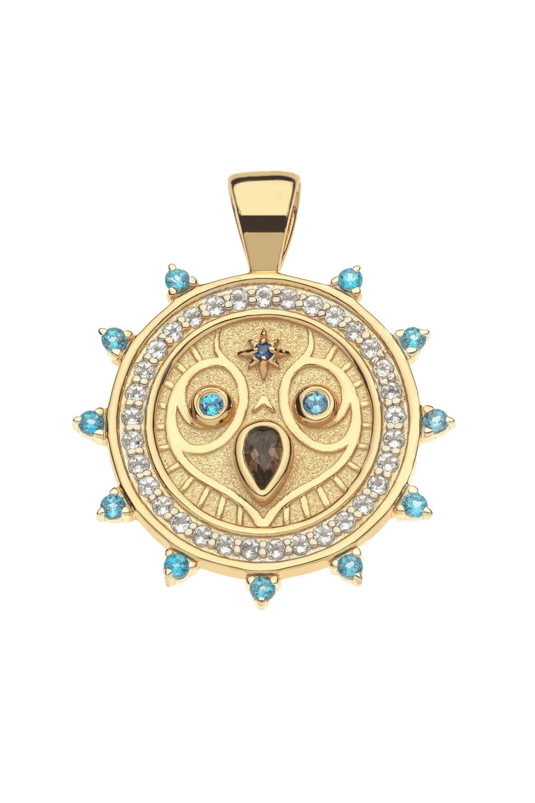 grace sm owl pendant-sassanova