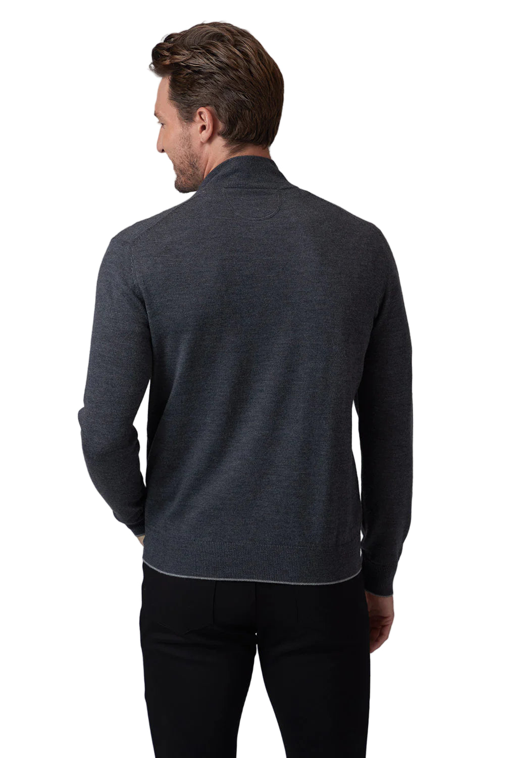 CLASSIC ZIP MOCK - Sweaters - Novaman