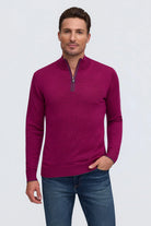 CLASSIC ZIP MOCK - Sweaters - NovaMan
