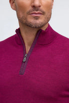 CLASSIC ZIP MOCK - Sweaters - NovaMan