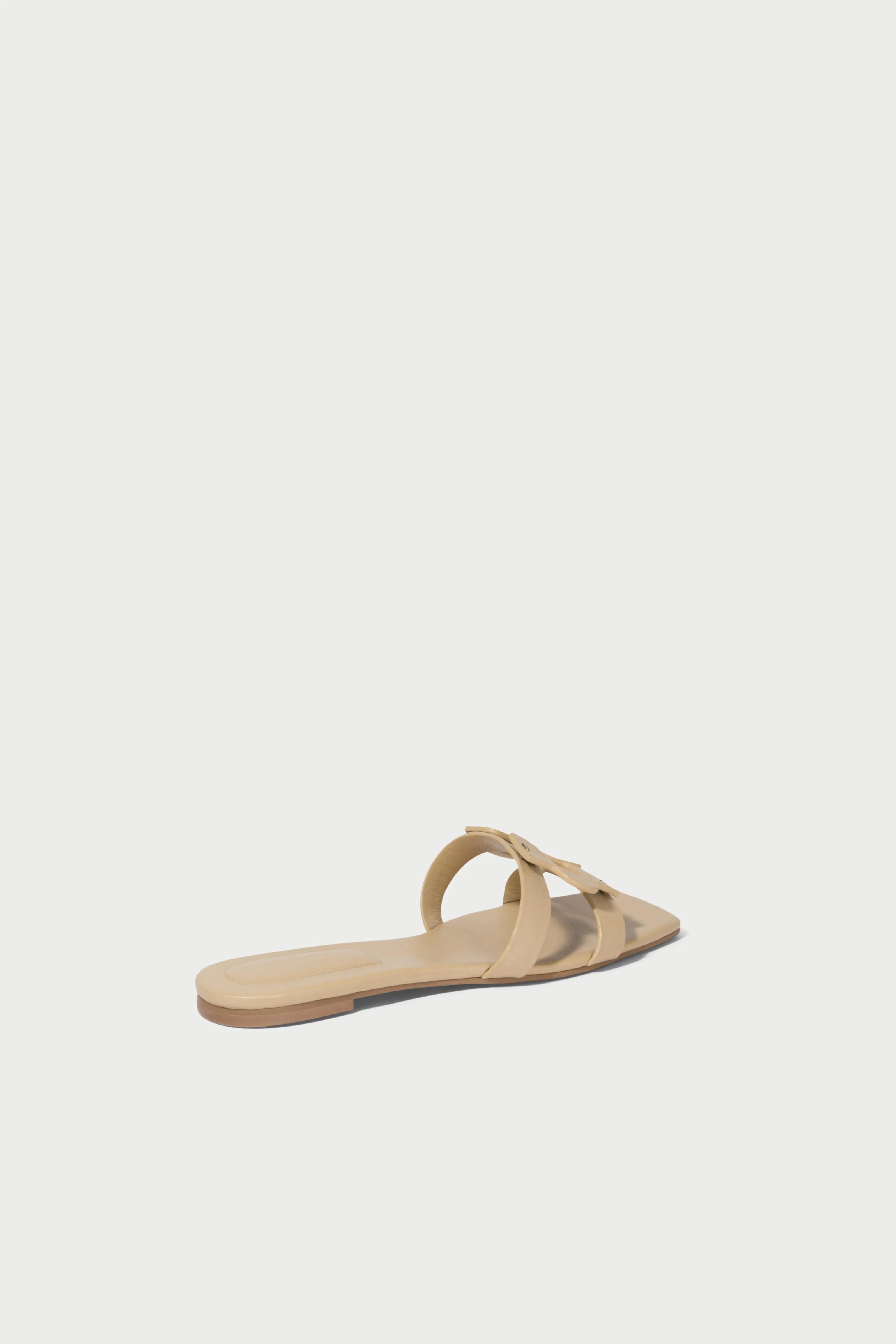 SIMKHAI MONOGRAM FLAT SLIDE - Shoes - Sassanova