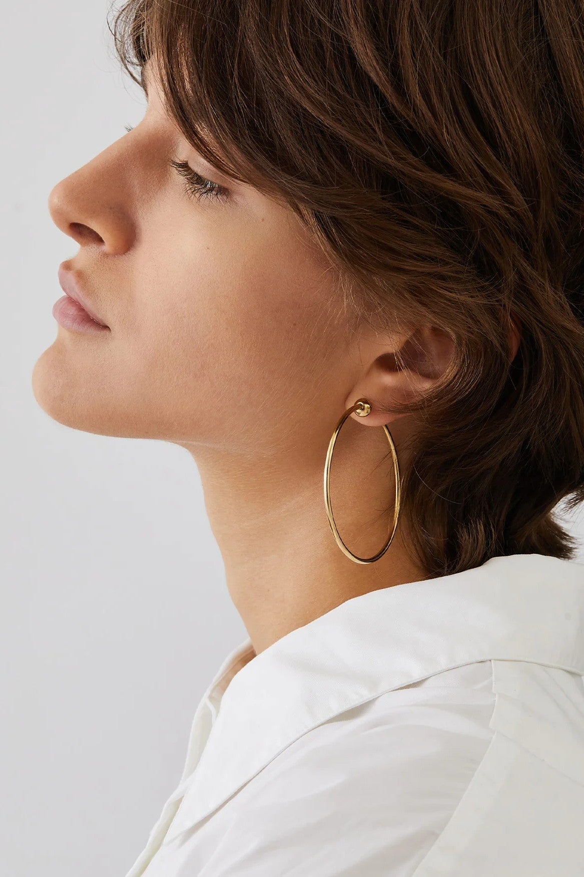 ICON HOOPS - MED - Earrings - Sassanova