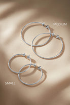 ICON HOOPS - Earrings - Sassanova