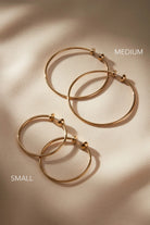 ICON HOOPS - Earrings - Sassanova
