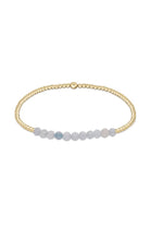 GOLD BLISS 2MM BEAD BRACELET - sassanova