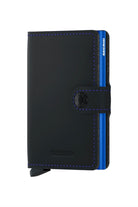 MINIWALLET MATTE BLACK/BLUE OS - WALLET - Novaman
