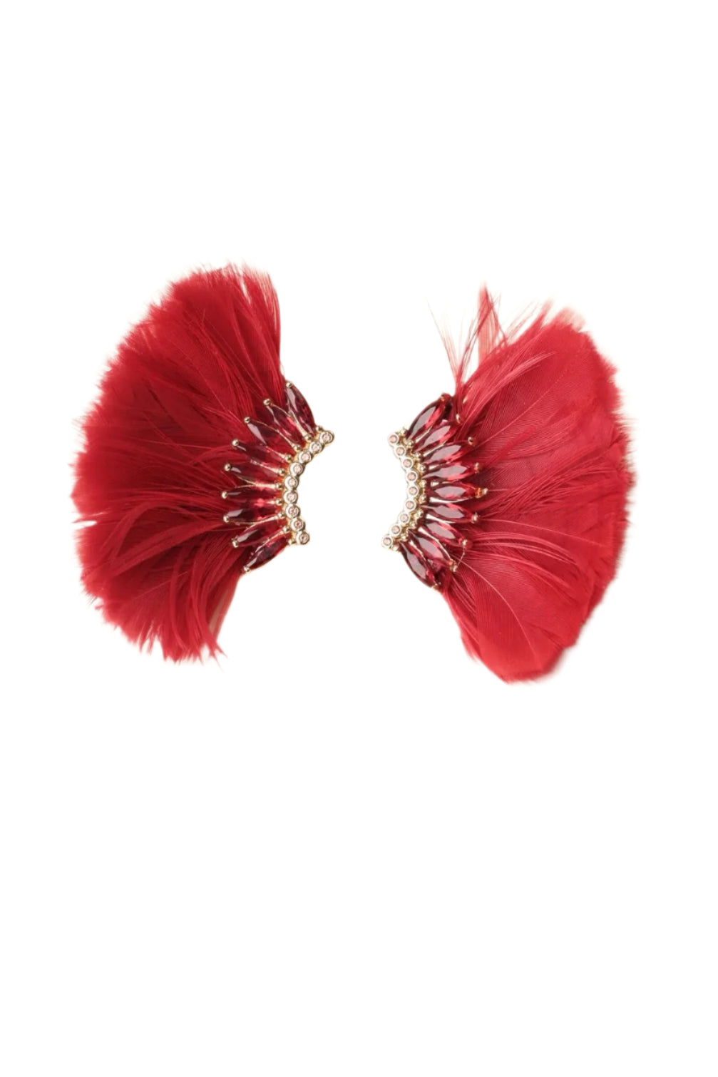 LUX MINI MADELINE FEATHER EARRING
sassanova