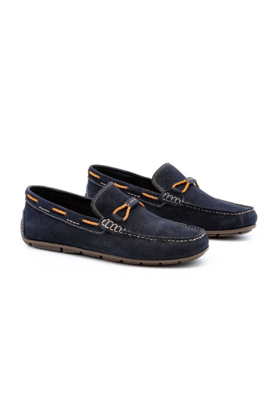 BERMUDA BRAID BIT LOAFER NAVY - Loafers - Novaman