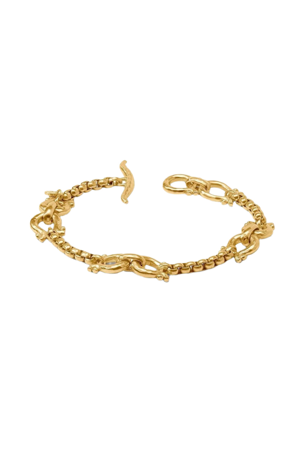 SARATOGA DEMI LINK BRACELET- GLD
sassanova