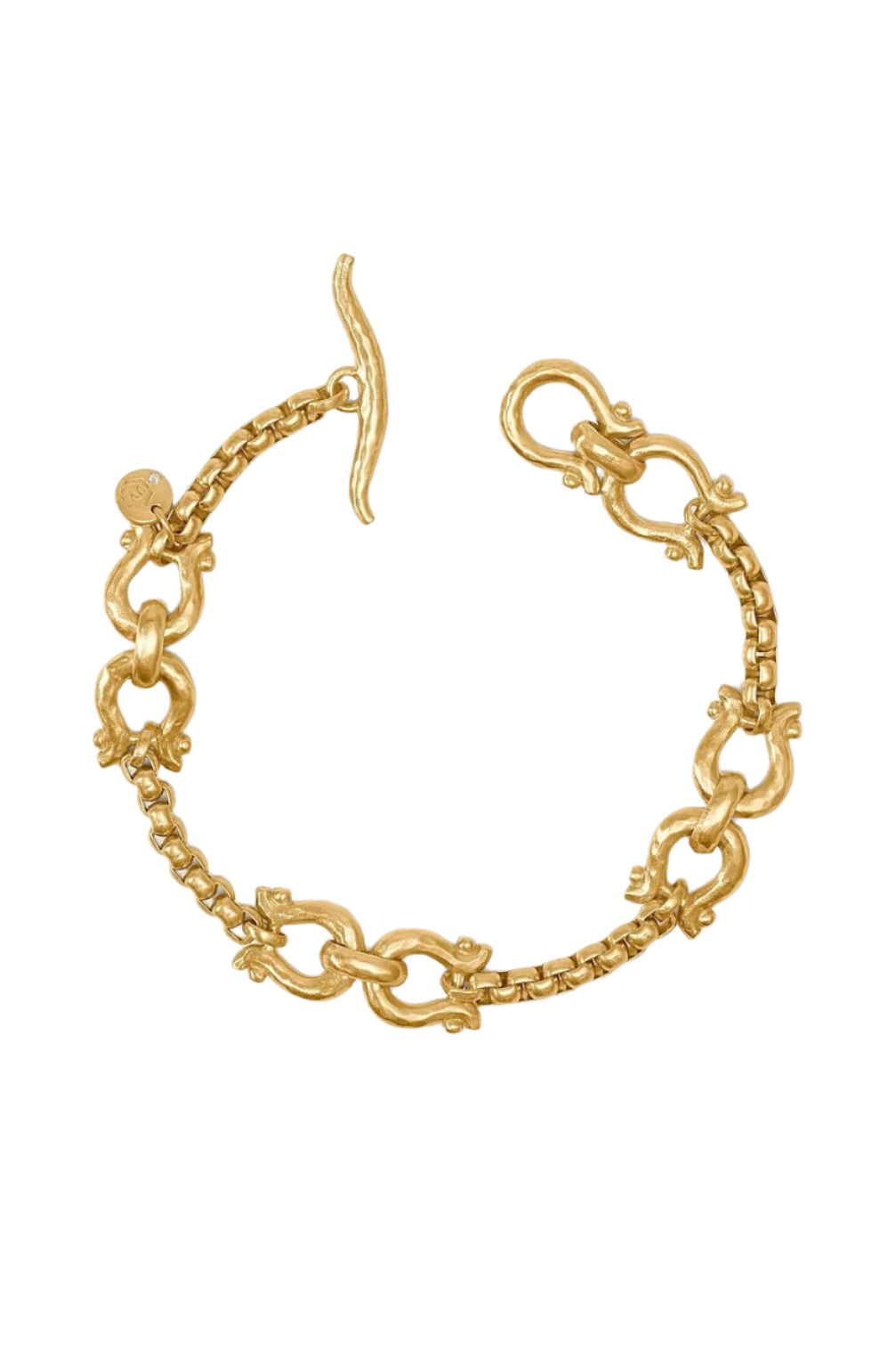 SARATOGA DEMI LINK BRACELET- GLD
sassanova