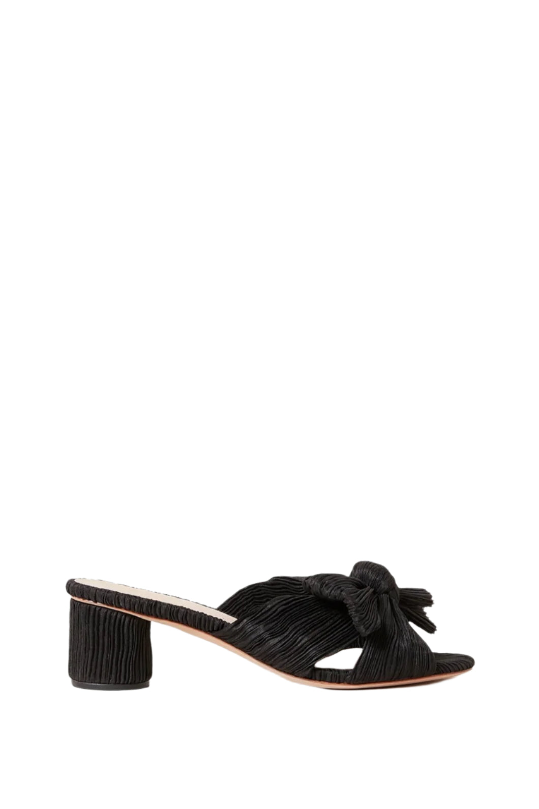 EMILIA PLEATED BOW HEEL - Sassanova