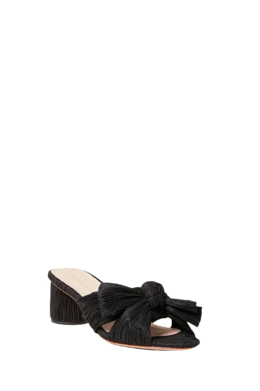 EMILIA PLEATED BOW HEEL - Sassanova