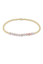 GOLD BLISS 2MM BEAD BRACELET - sassanova