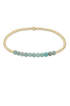 GOLD BLISS 2MM BEAD BRACELET - sassanova