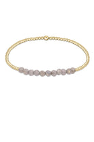 GOLD BLISS 2MM BEAD BRACELET - sassanova