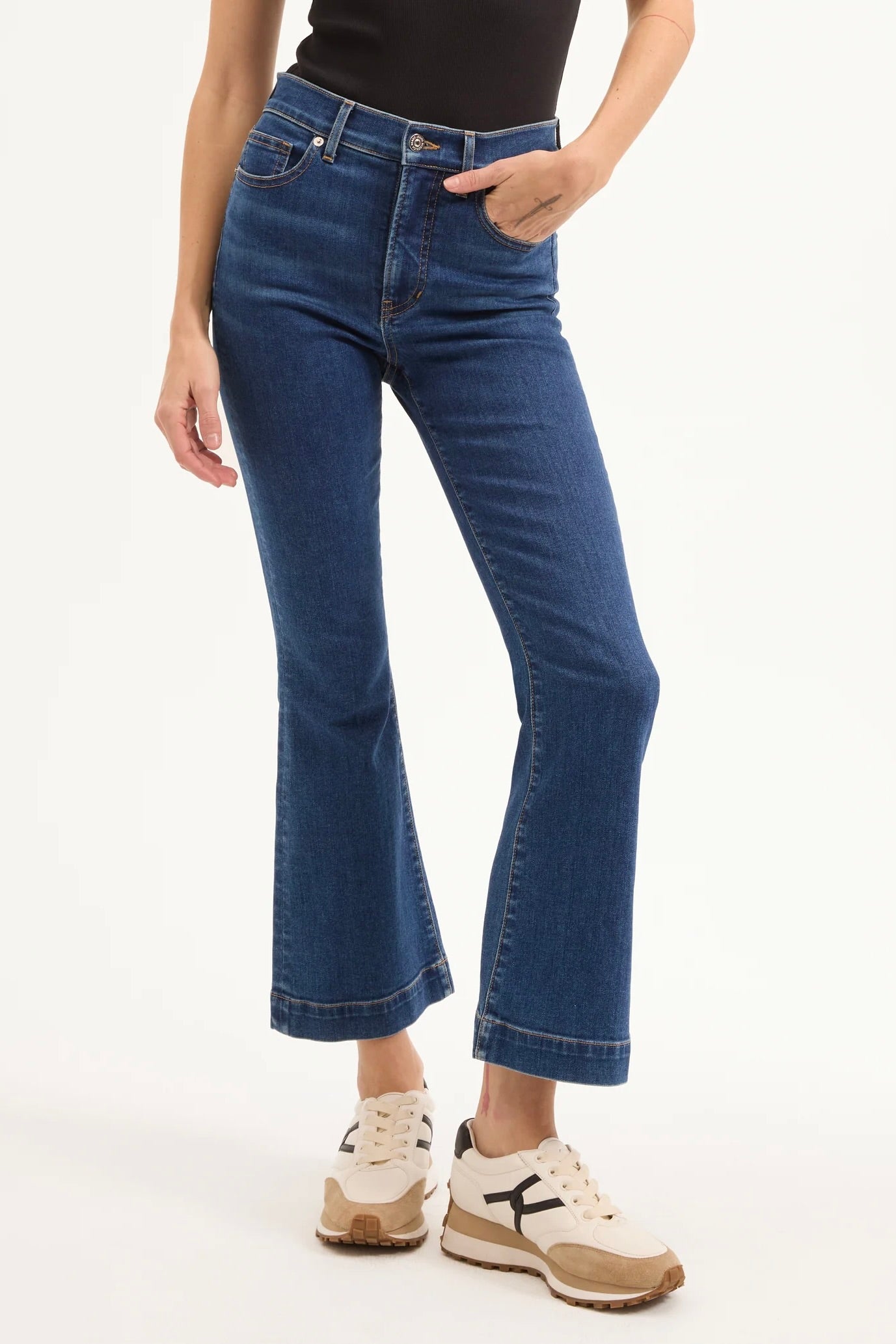 CARSON ANKLE FLARE - Jeans -Sassanova