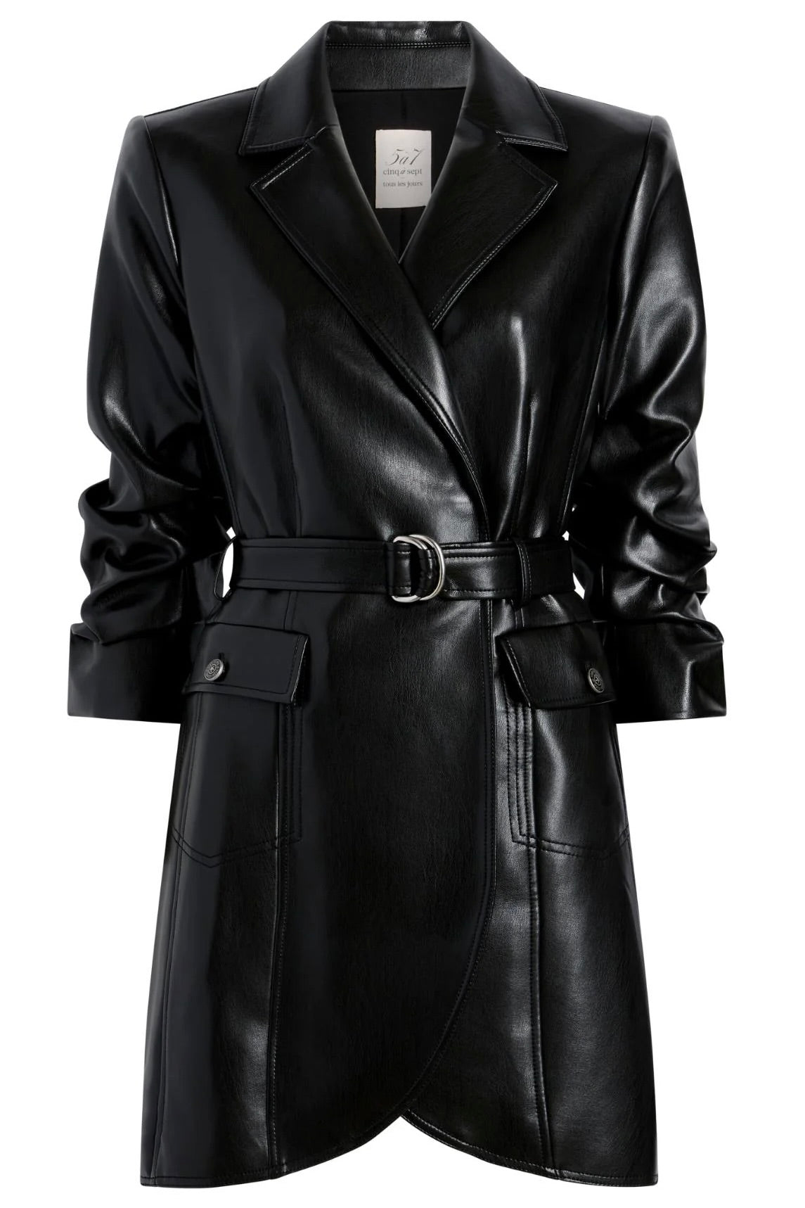 VEGAN LEATHER JENESSA DRESS
sassanova