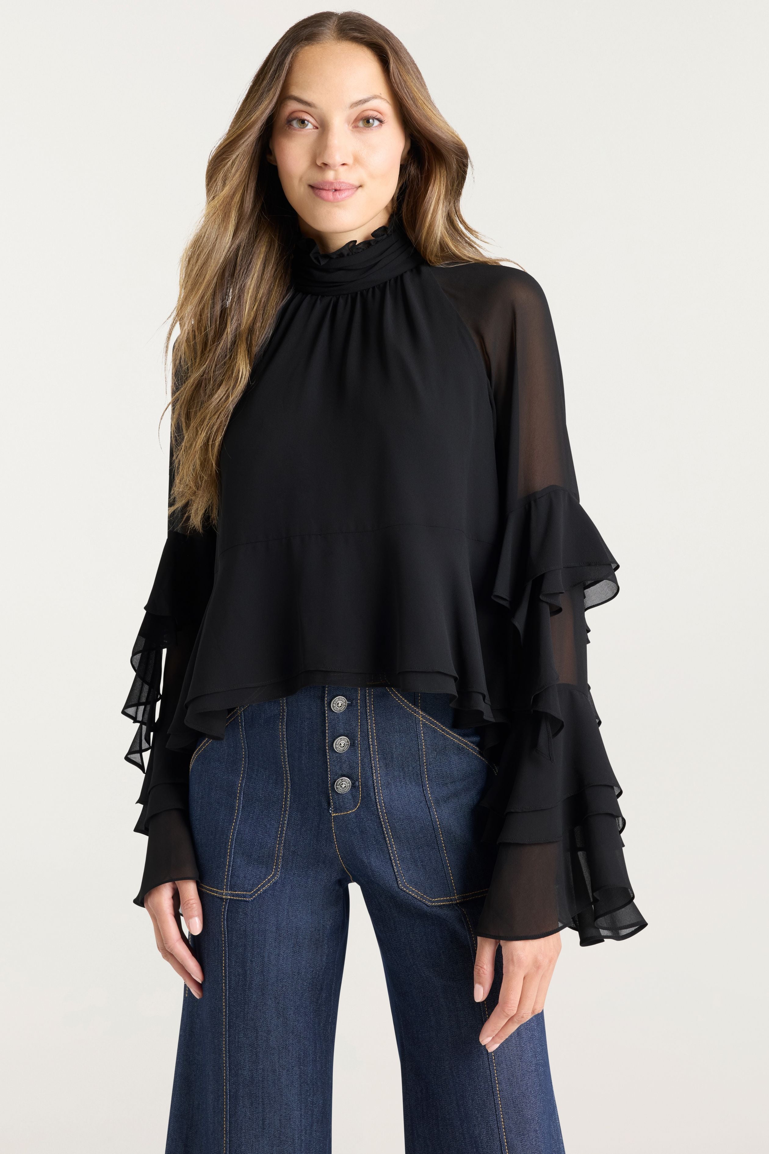 SKYLAH TOP - Blouses - Sassanova