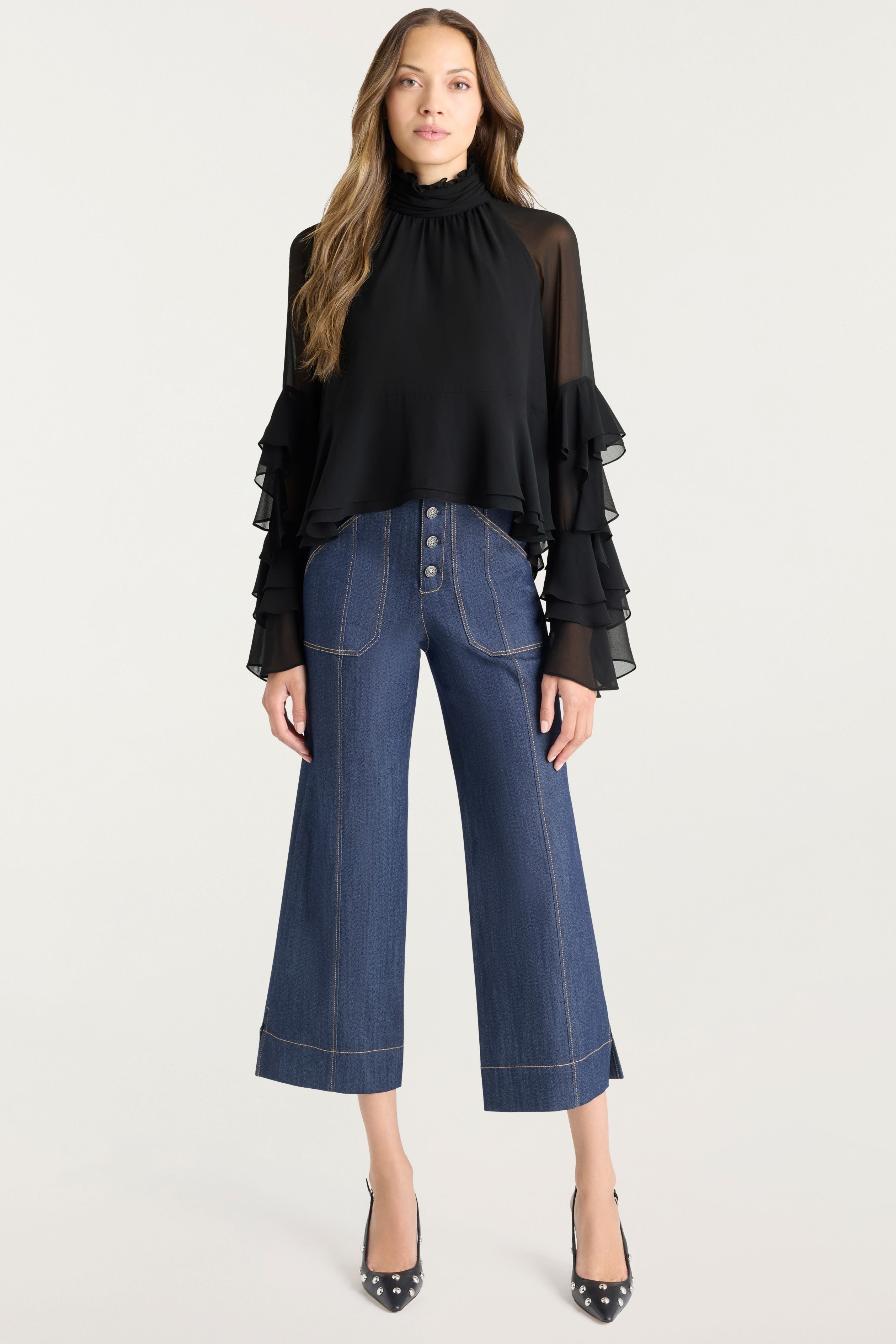 SKYLAH TOP - Blouses - Sassanova