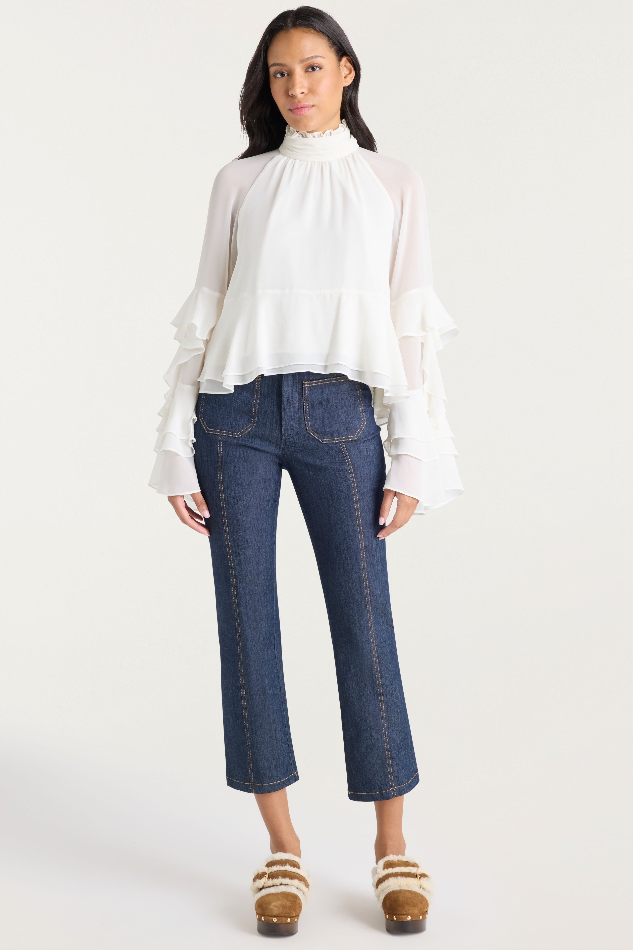 SKYLAH TOP - Blouses - Sassanova