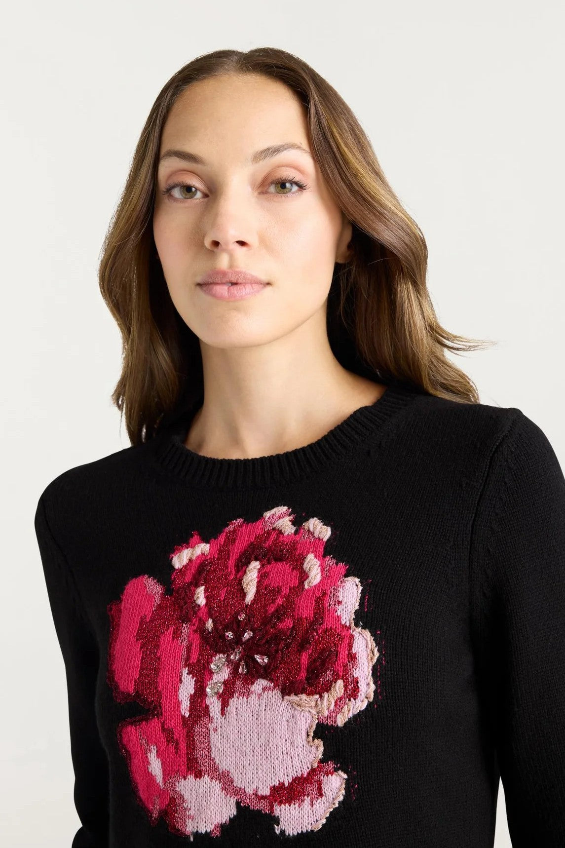 HERITAGE ROSE ISSA PULLOVER - Sweaters - Sassanova