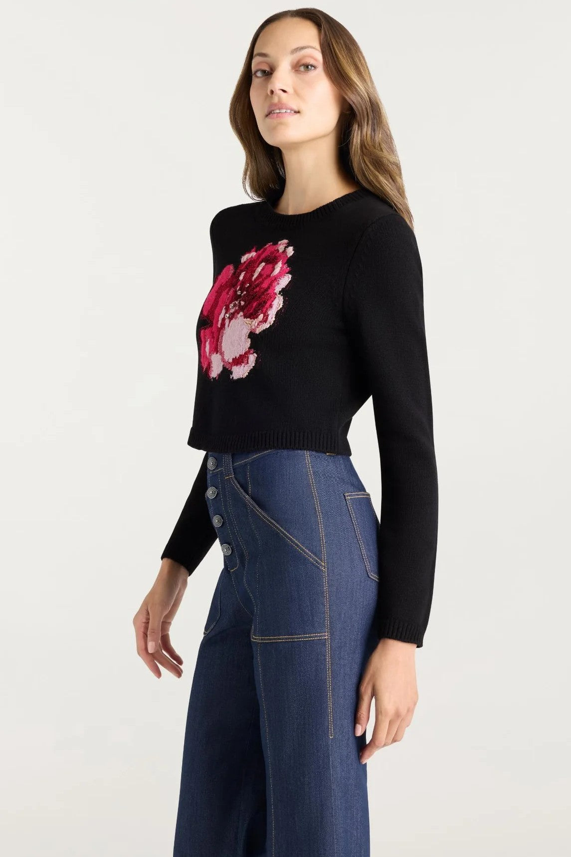 HERITAGE ROSE ISSA PULLOVER - Sweaters - Sassanova