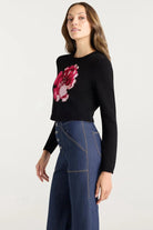 HERITAGE ROSE ISSA PULLOVER - Sweaters - Sassanova