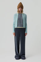 JANE CHECK CARDIGAN - Sweaters - Sassanova