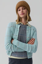 JANE CHECK CARDIGAN - Sweaters - Sassanova