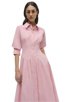 JAZZ PINTUCK SOLID MIDI DRESS-Sassanova5
