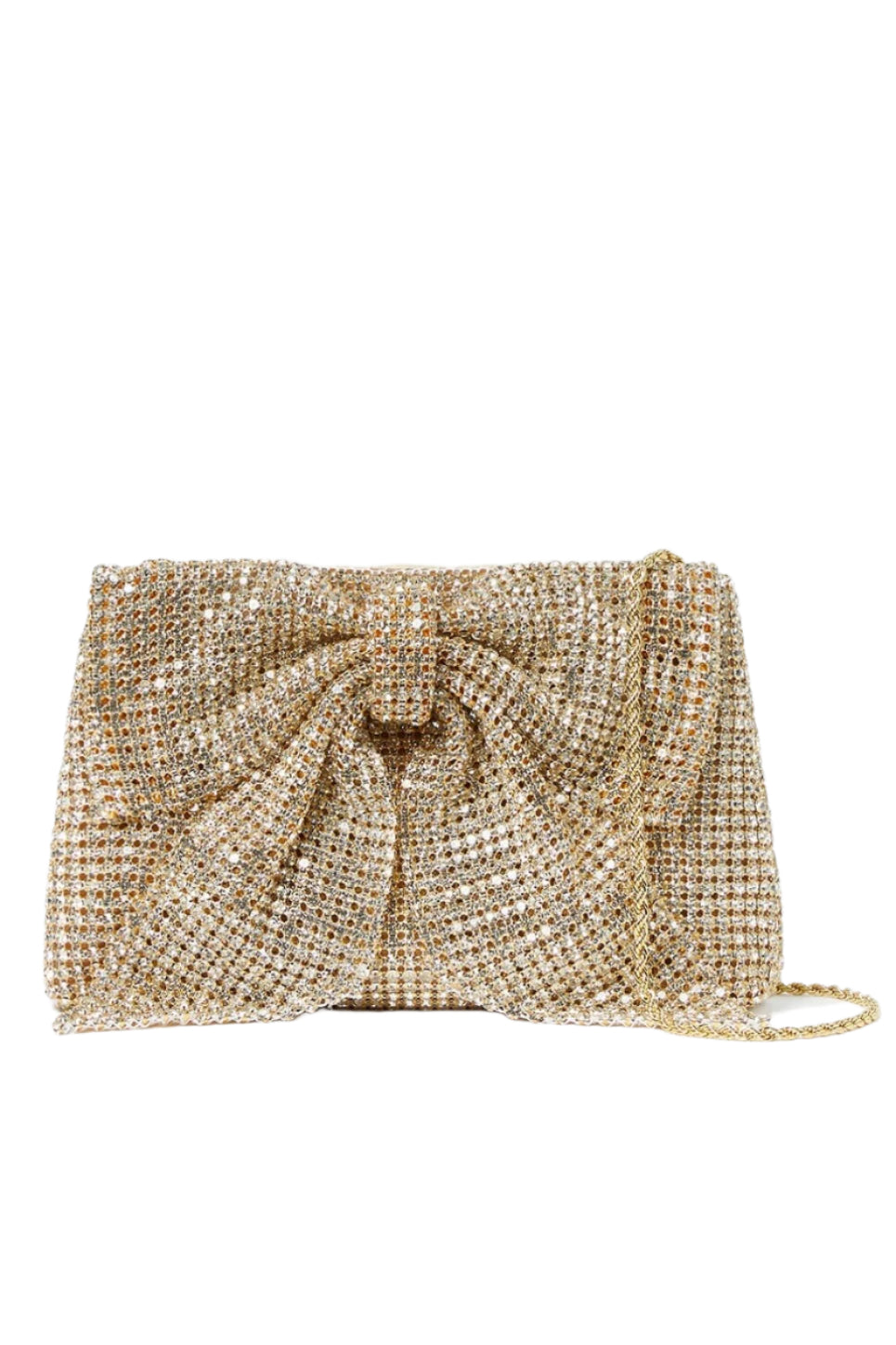 JOLENE DIAMONTE BOW CLUTCH - Sassanova1