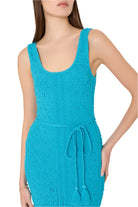 BUBBLE POINTELLE KNIT MIDI DRESS
sassanova