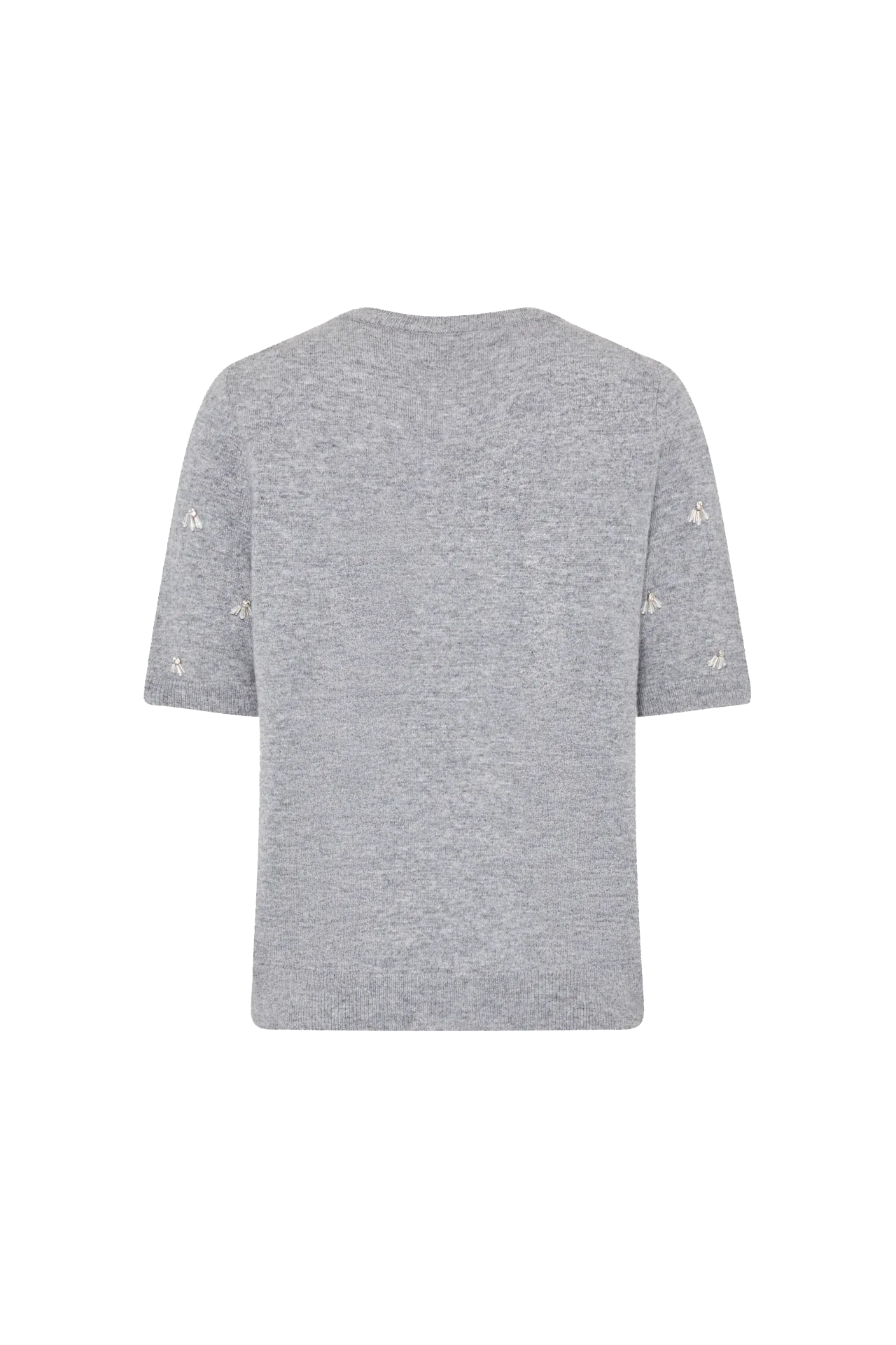 ROSALYN RHINESTONE EMBELLISHED CREW NECK - Sweaters - Sassanova