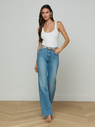 MARLOWE LEATHER BELT - Belts - Sassanova