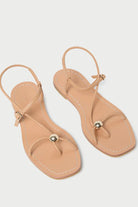 LARA STRAPPY FLAT SANDAL - Shoes - Sassanova