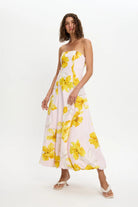 FRANCINE STRAPLESS MAXI DRESS - Dresses - Sassanova