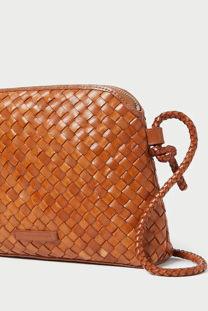 MALLORY WOVEN CROSSBODY - Handbags - Sassanova