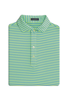 MILLER STRIPE PERFORMANCE POLO - Polos - Novaman