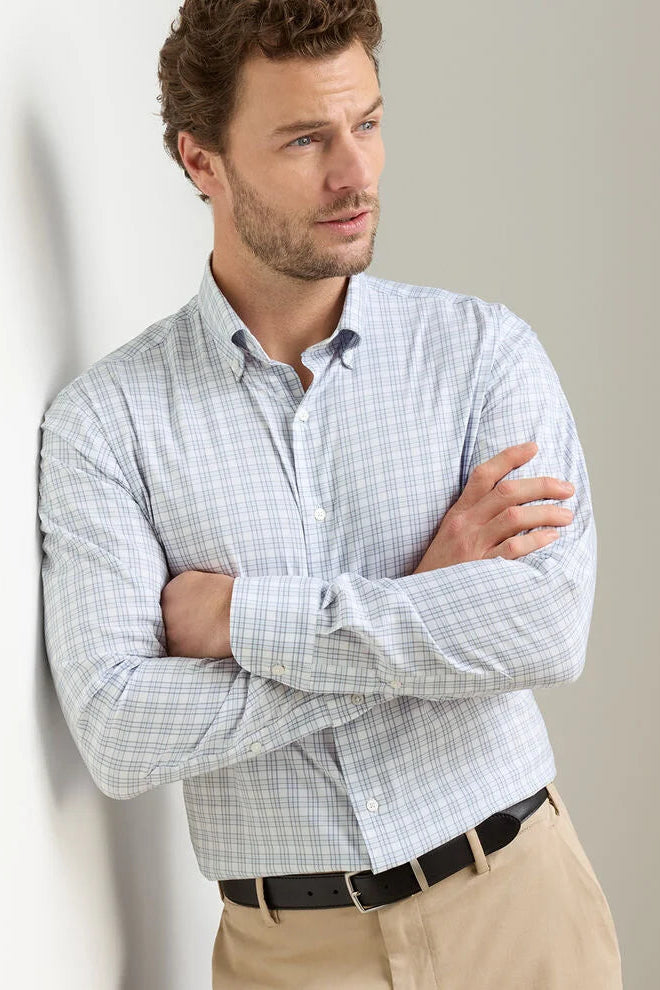 DOUGLAS CROWN LITE SPORT SHIRT - Long Sleeved Shirts - Novaman